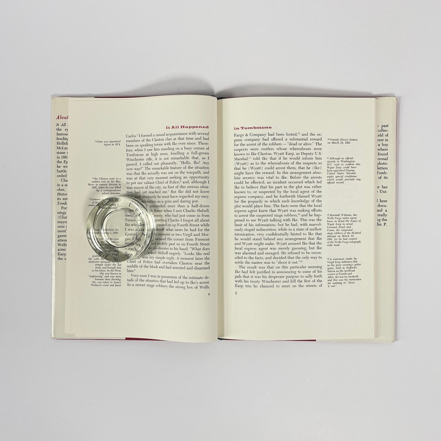 It All Happened In Tombstone; Clum, John P