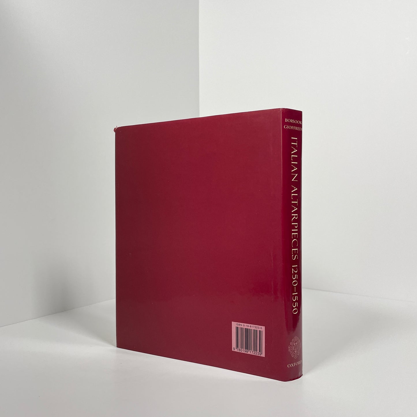 Italian Altarpieces 1250-1550, Function And Design; Borsook, Eve; Gioffredi, Fiorella Superbi