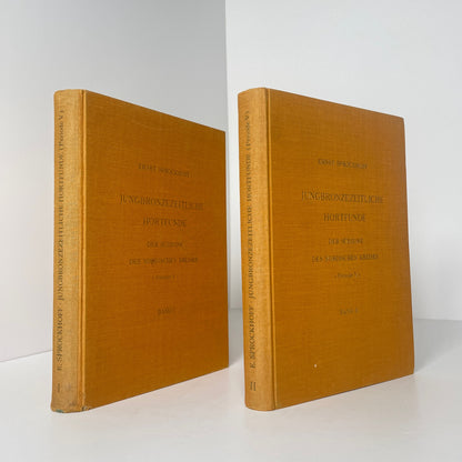 Jungbronzezeitliche Hortfunde Der Südzone Des Nordischen Kreises, Periode V, Volumes 1 & 2; Sprockhoff, Ernst