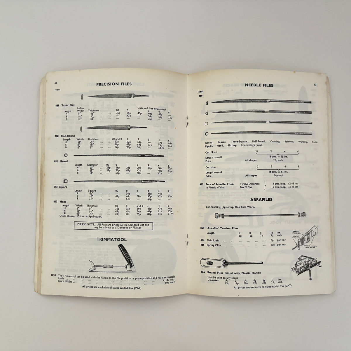 Louis G.Ford Ltd Tool Merchants Tool Catalogue 1973; Louis G.Ford Ltd