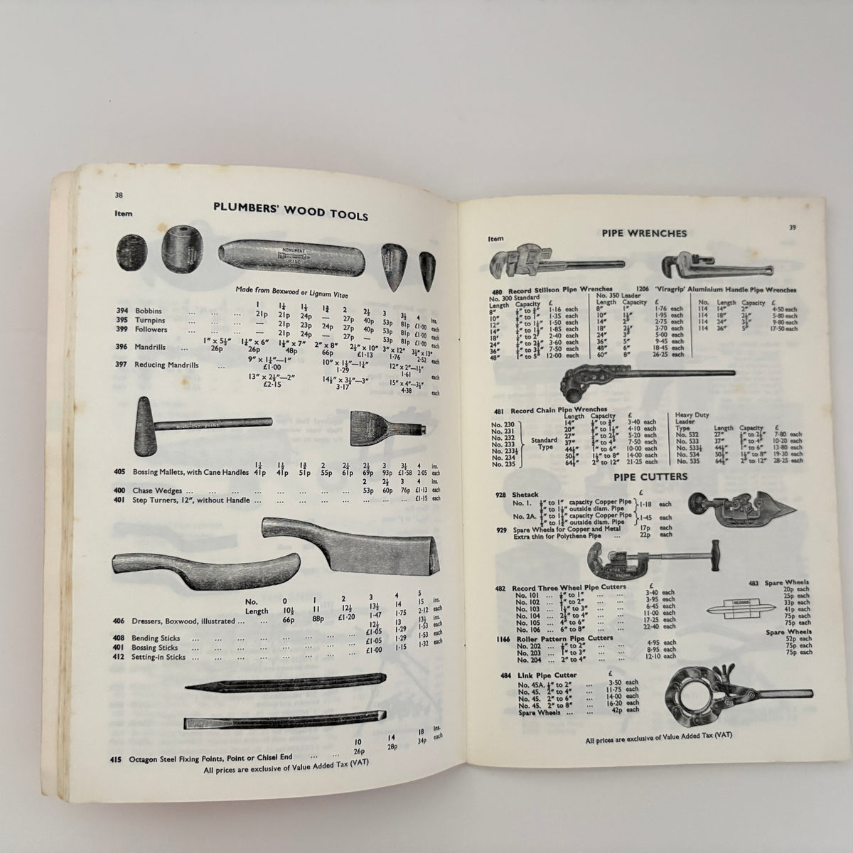 Louis G.Ford Ltd Tool Merchants Tool Catalogue 1973; Louis G.Ford Ltd