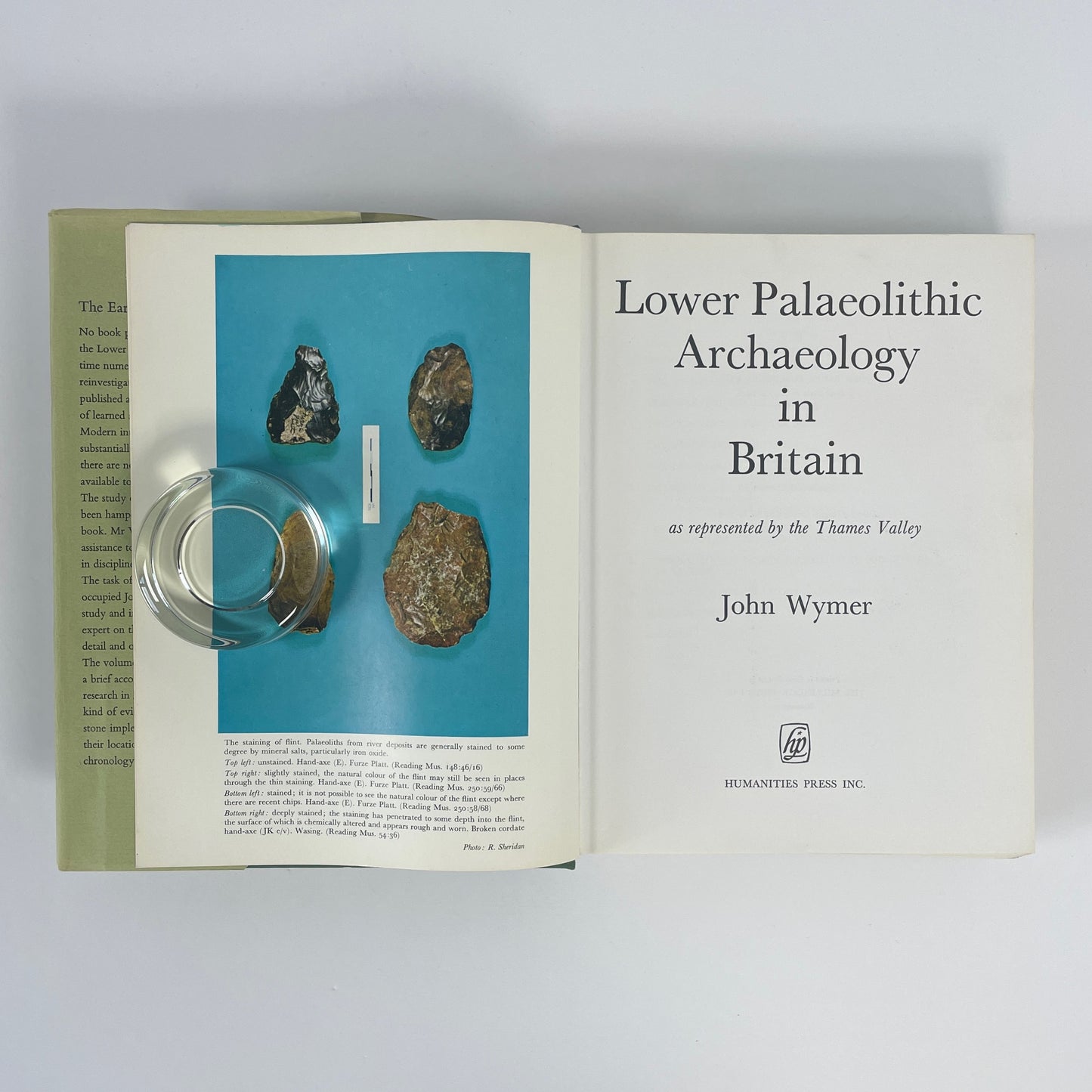 Lower Palaeolithic Archaeology In Britain, Signed; Wymer, John