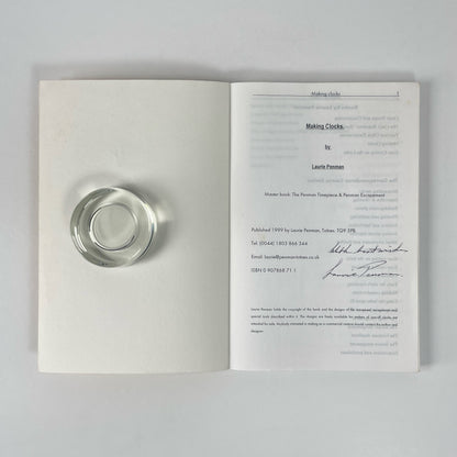 Making Clocks, Signed; Penman, Laurie