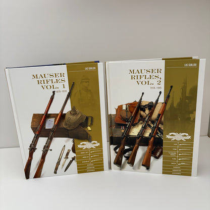 Mauser Rifles Vol 1 & 2 Covering 1870 - 1918, 1918 - 1945; Guillou, Luc