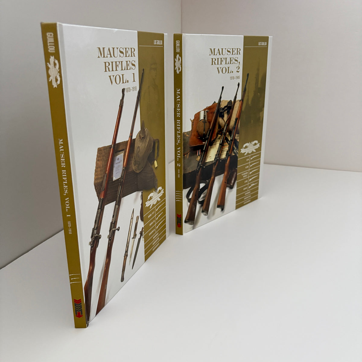 Mauser Rifles Vol 1 & 2 Covering 1870 - 1918, 1918 - 1945; Guillou, Luc