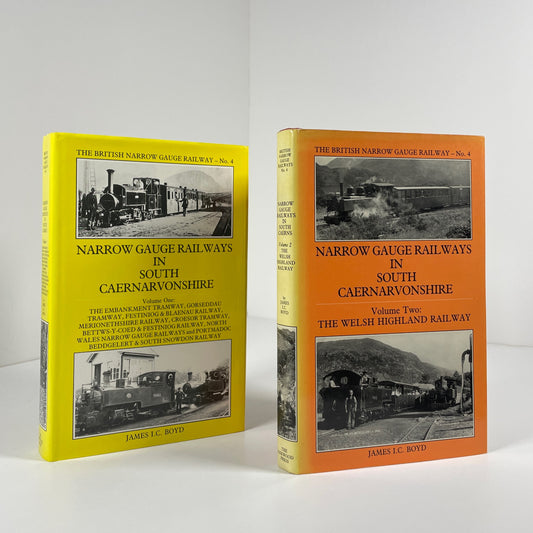 Narrow Gauge Railways In South Caernarvonshire ( 2 Volume Set ); Boyd, James I.C.