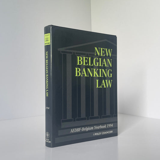 New Belgian Banking Law AEDBF-Belgium Yearbook 1994 Hardcover Book
