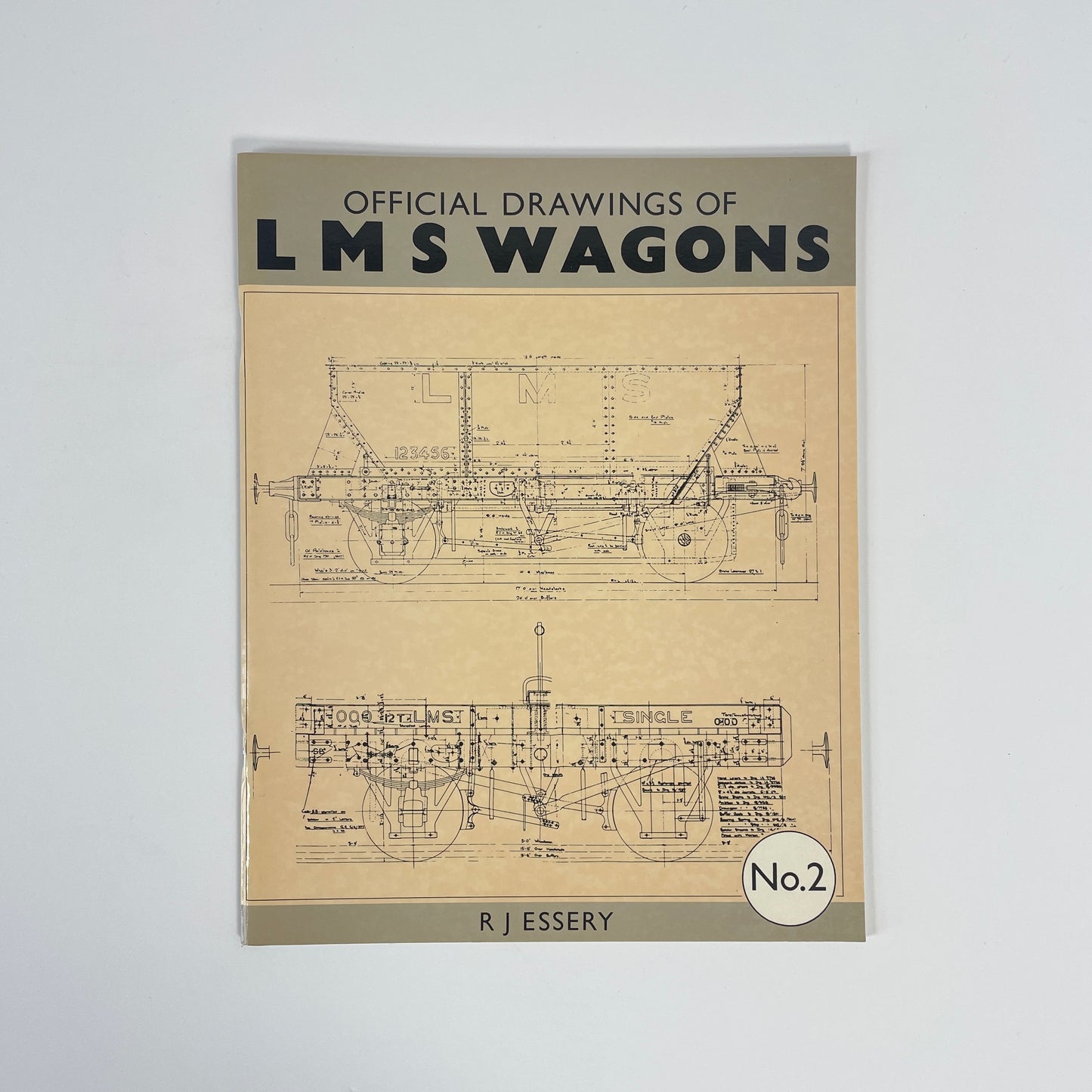 Official Drawings Of LMS Wagons; Essery, R J