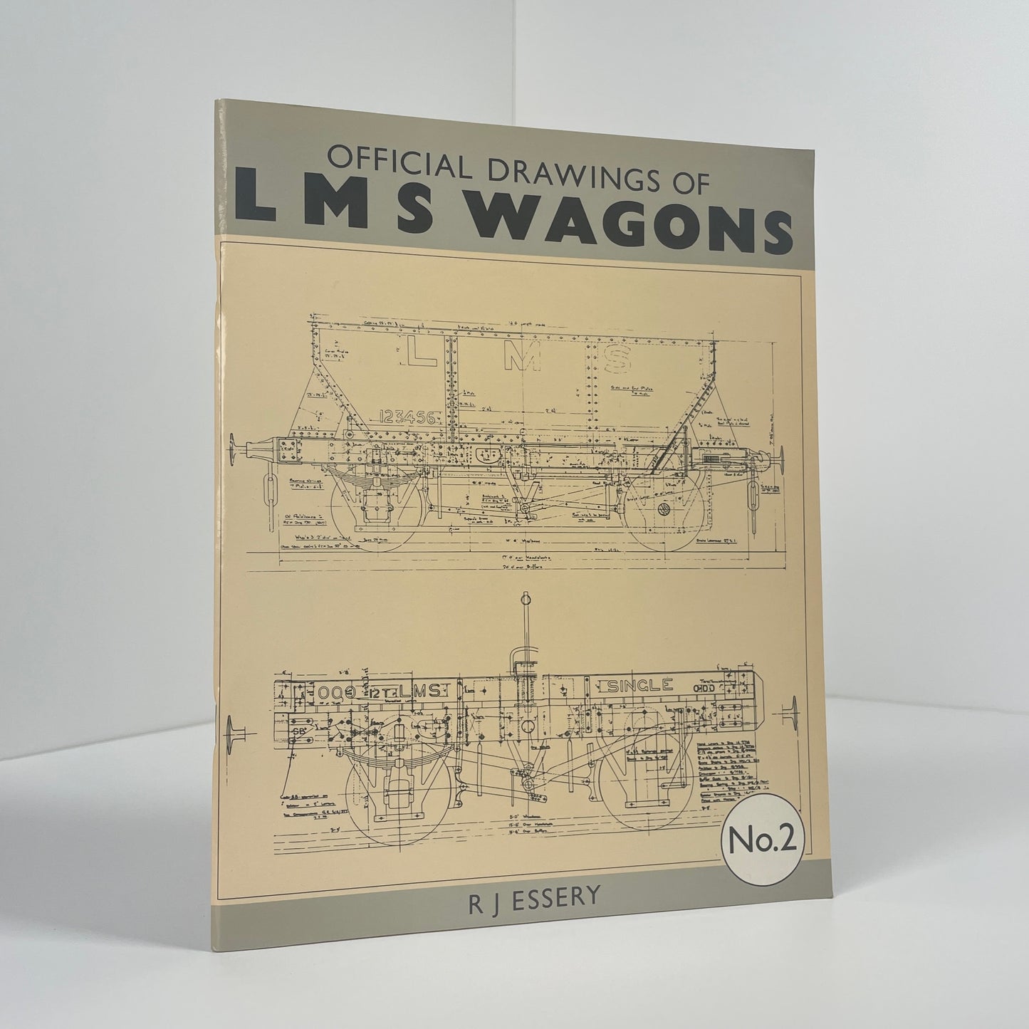 Official Drawings Of The LMS Wagons; Essery, R J