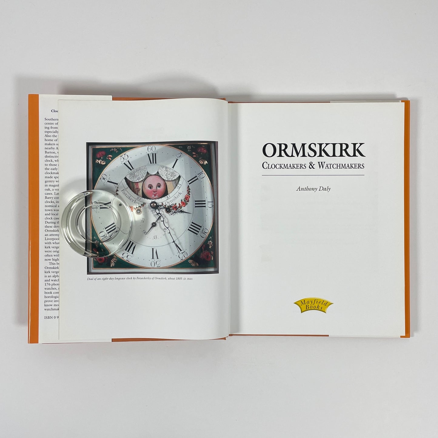 Ormskirk Clockmakers & Watchmakers; Daly, Anthony