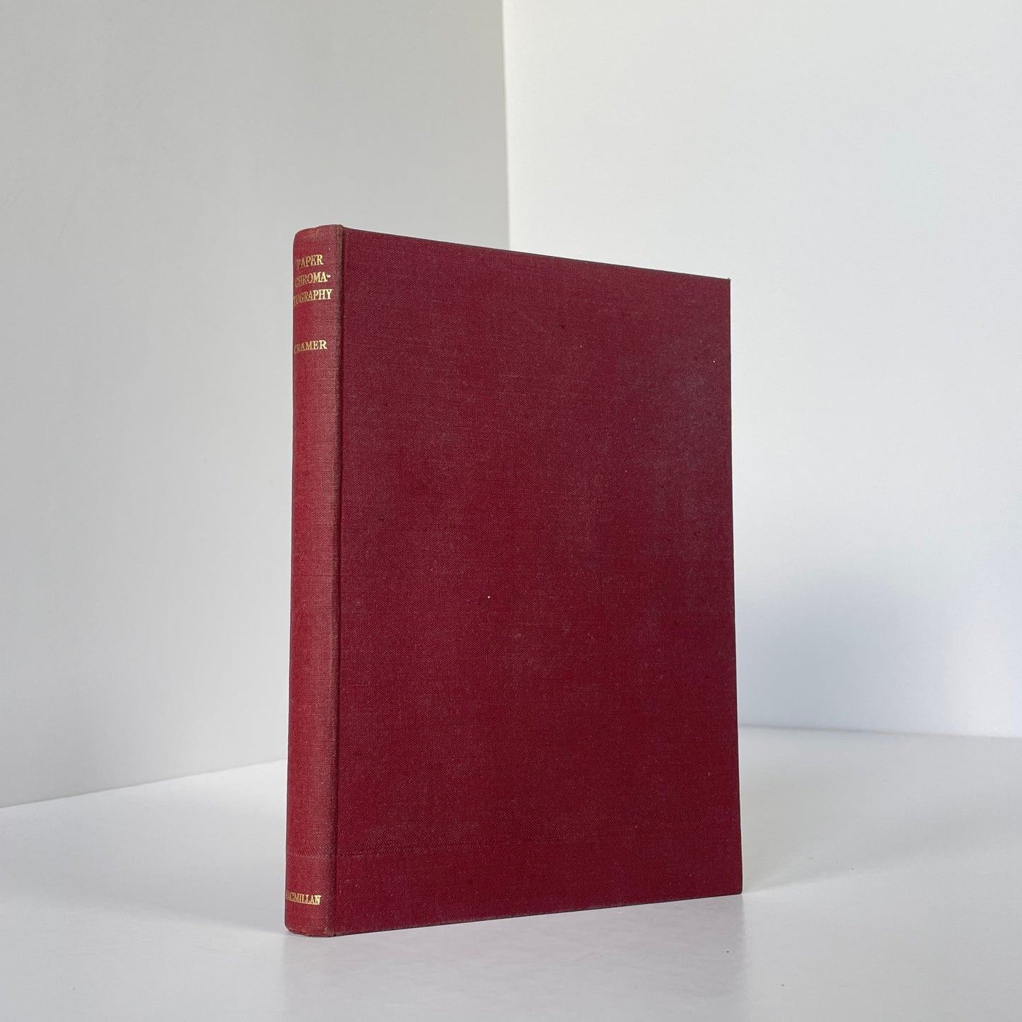 Paper Chromatography; Cramer, Dr Friedrich