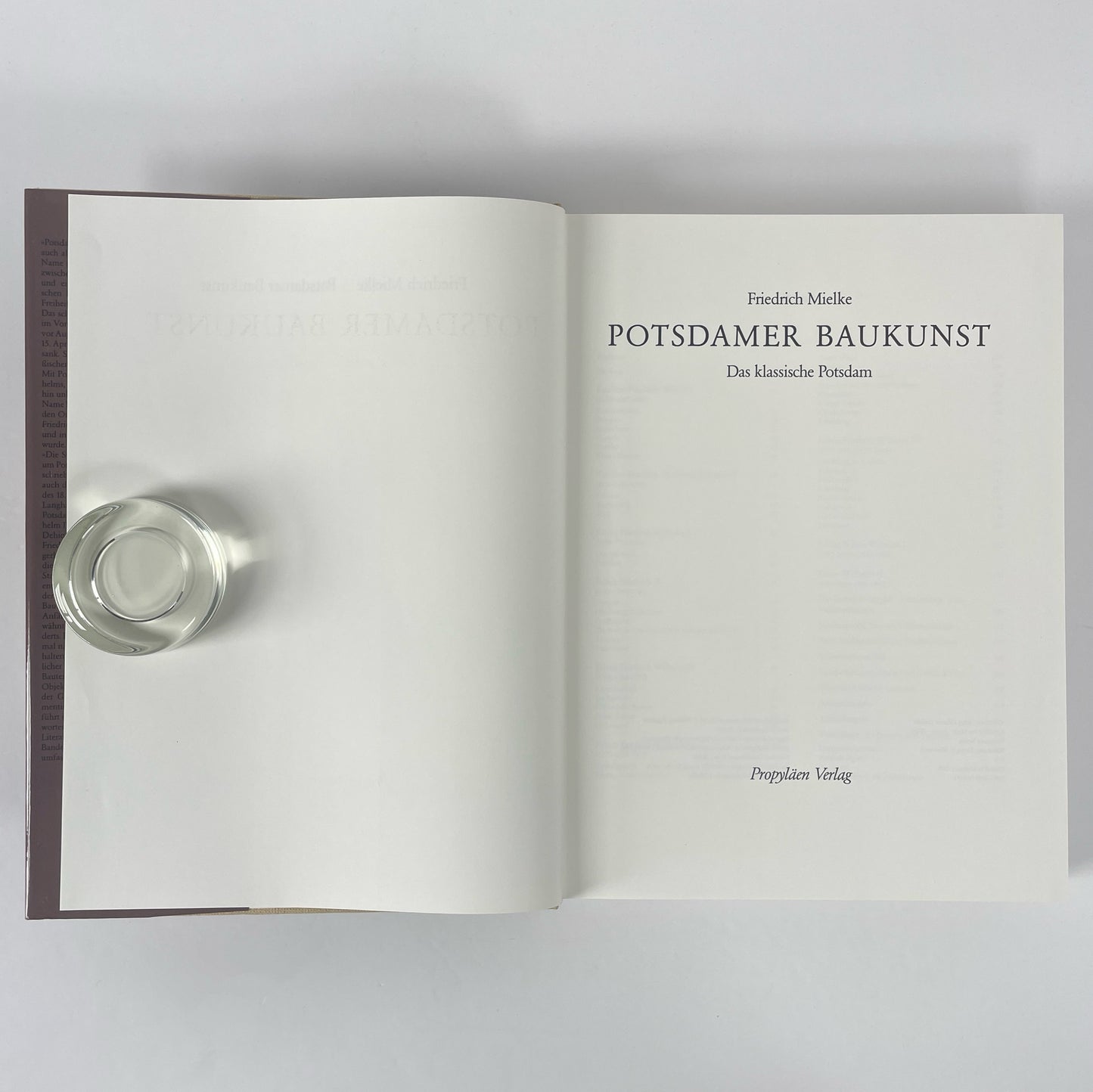 Potsdamer Baukunst, Das Klassische Potsdam; Mielke, Friedrich