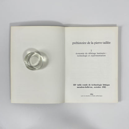 Préhistoire De La Pierre Taillée, 2 Économie Du Débitage Laminaire