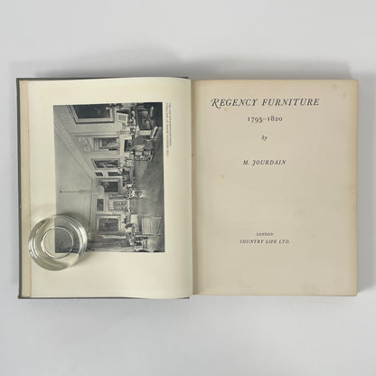 Regency Furniture 1795-1820; Jourdain, M