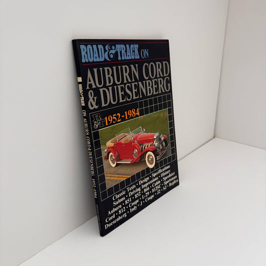 Road & Track On Auburn Cord & Duesenberg 1952 - 1984; Road & Track Magazine
