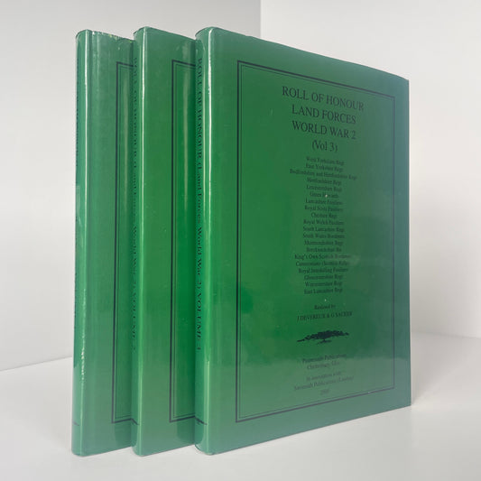 Roll Of Honour Land Forces World War 2 (3 Volume Set); Devereux, J; Sacker, G