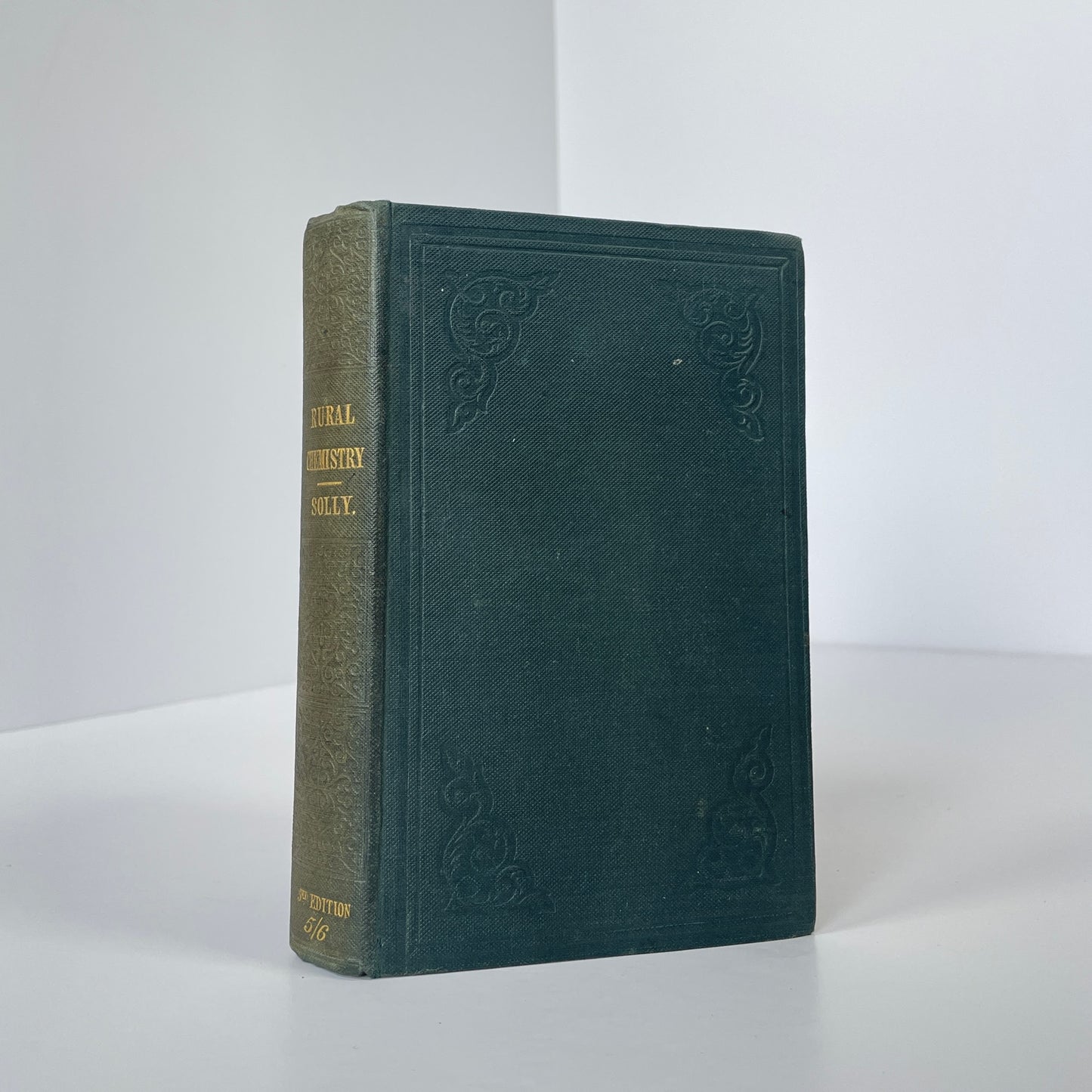 Rural Chemistry, An Elementary Introduction; Solly, Edward