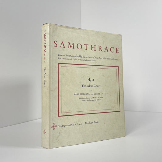 Samothrace 4,II, The Altar Court, Excavations Conducted By The Institute Of Fine Arts; Lehmann, Karl; Spittle, Denys