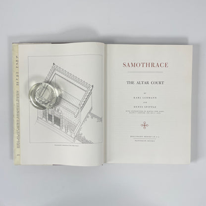 Samothrace 4,II, The Altar Court, Excavations Conducted By The Institute Of Fine Arts; Lehmann, Karl; Spittle, Denys