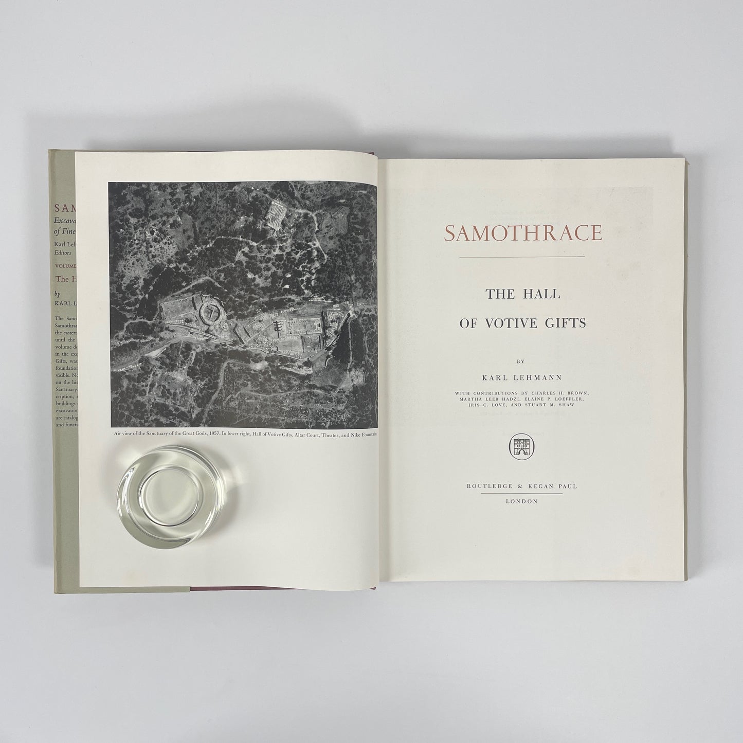 Samothrace 4 (Part One), The Hall Of Votive Gifts; Lehmann, Karl