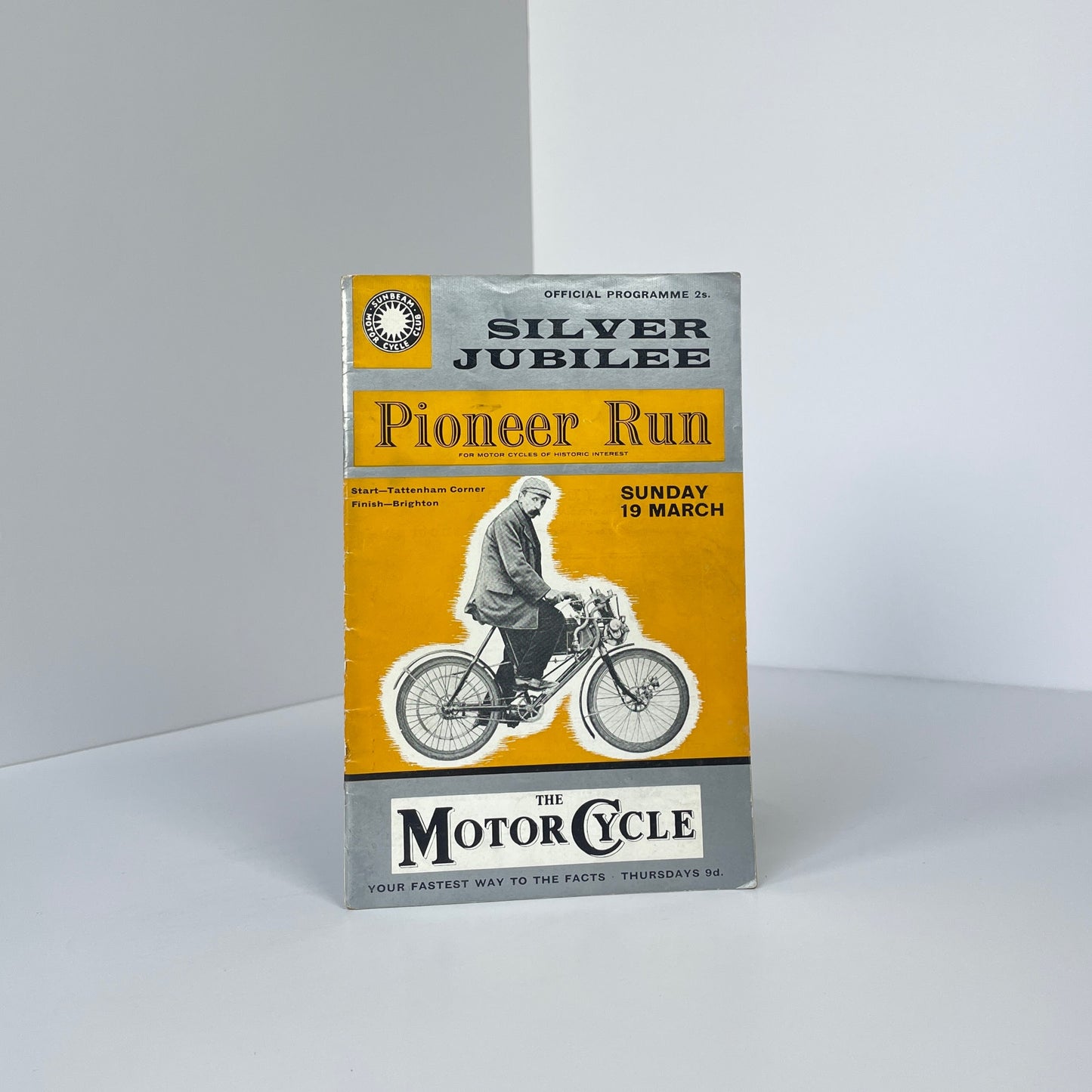 Silver Jubilee Pioneer Run For Motor Cycles Of Historic Interest, Sunday 19 March; Unknown