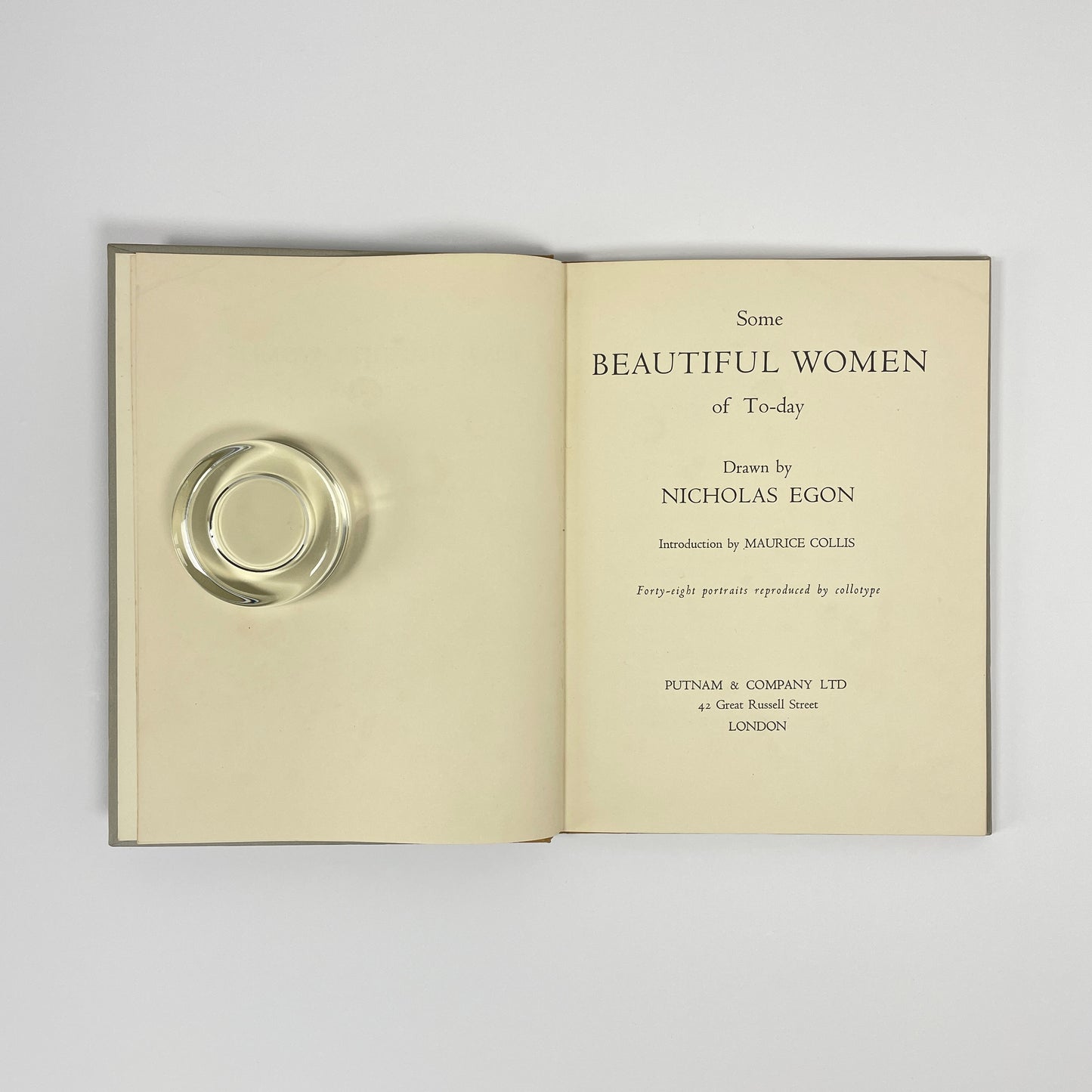 Nicholas Egon: Some Beautiful Women Of To-Day; Collis, Maurice