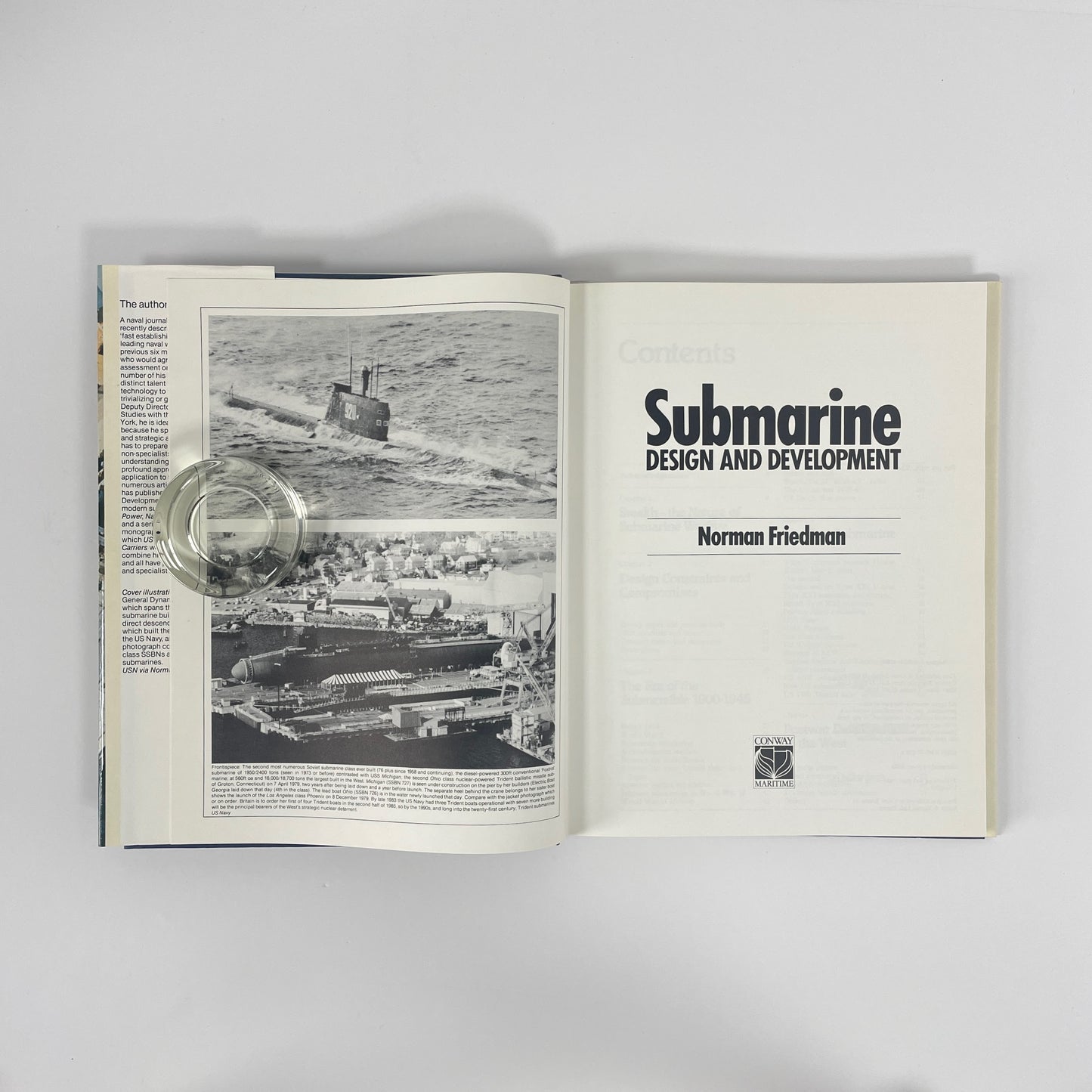 Submarine Design And Development; Friedman, Norman