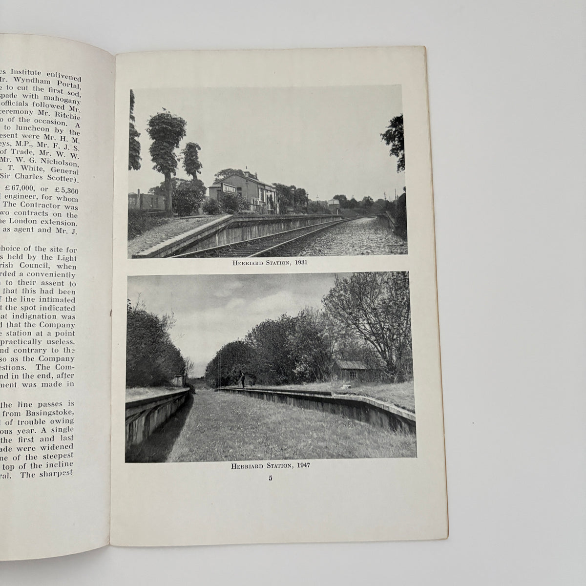 The Basingstoke & Alton Light Railway 1901 - 1936; Griffith B.A, Edward C.