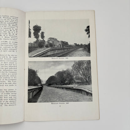 The Basingstoke & Alton Light Railway 1901 - 1936; Griffith B.A, Edward C.