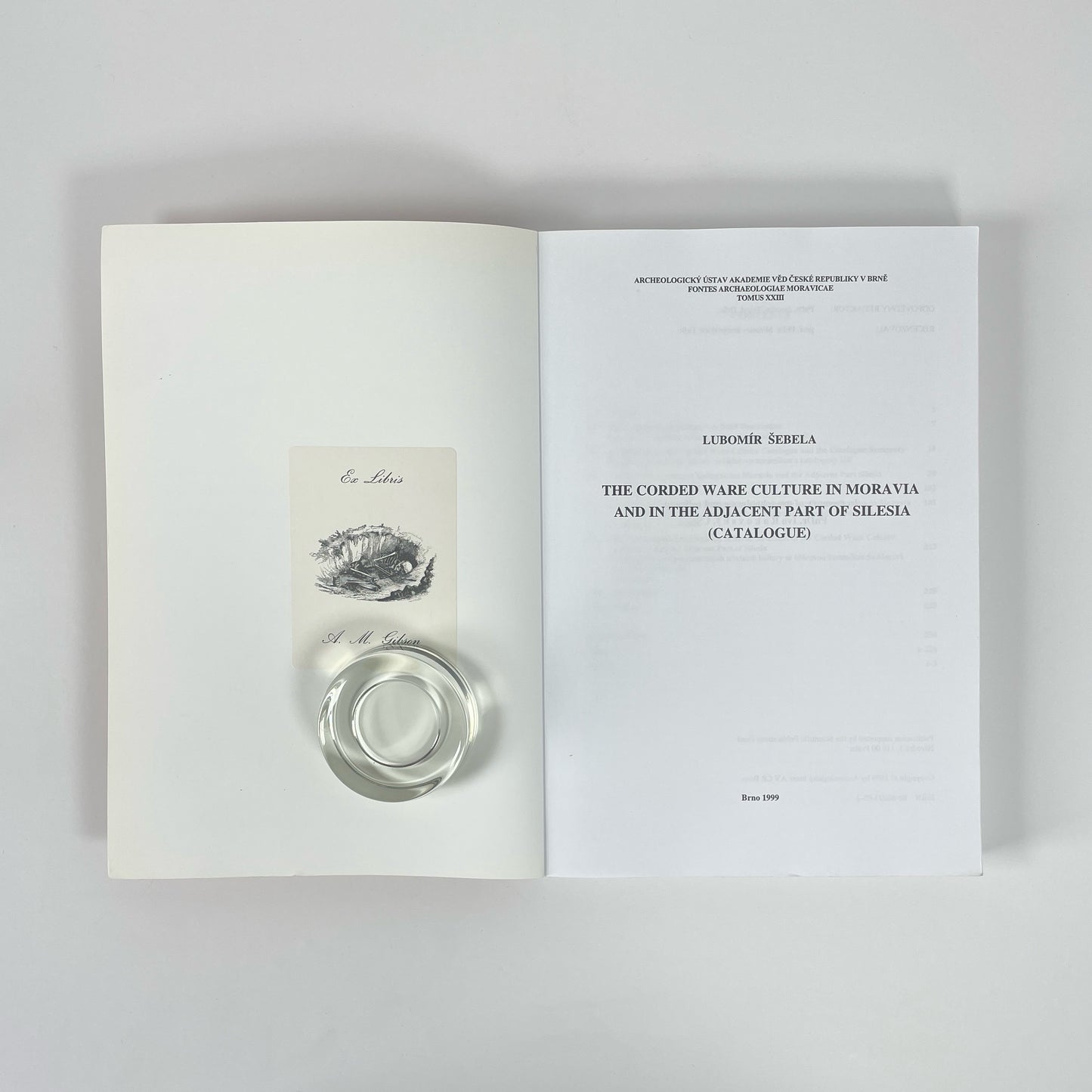 The Corded Ware Culture In Moravia And In The Adjacent Part Of Silesia; Sebela, Lubomir