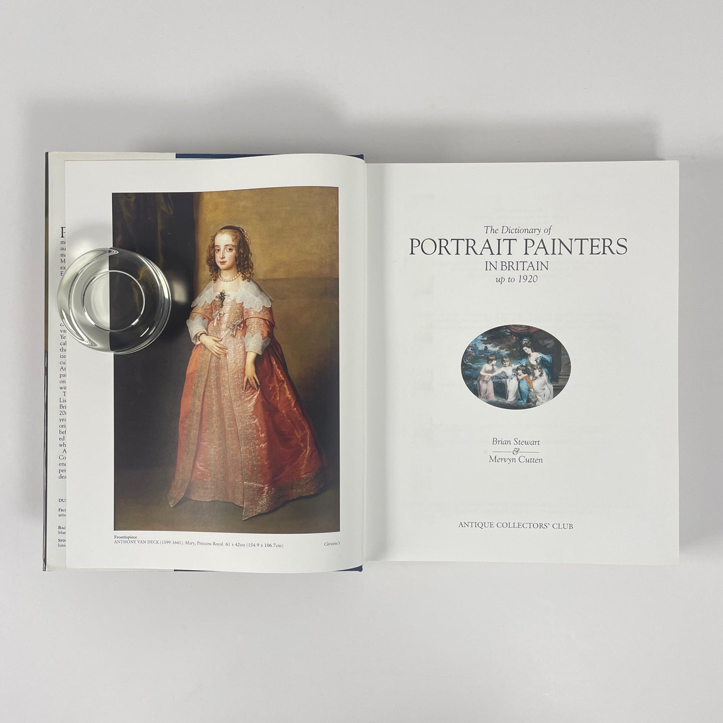 The Dictionary Of Portrait Painters In Britain Up To 1920; Stewart, Brian; Cutten, Mervyn