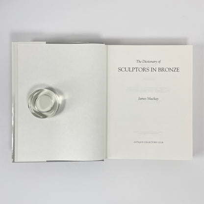 The Dictionary Of Sculptors In Bronze; Mackay, J