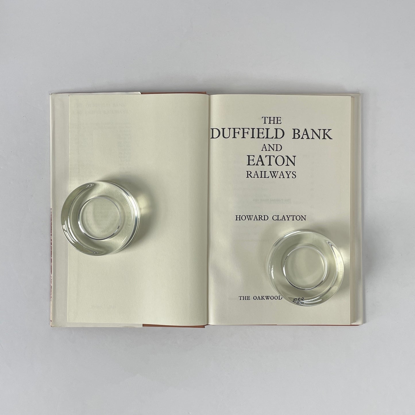 The Duffield Bank And Eaton Railways; Clayton, Howard