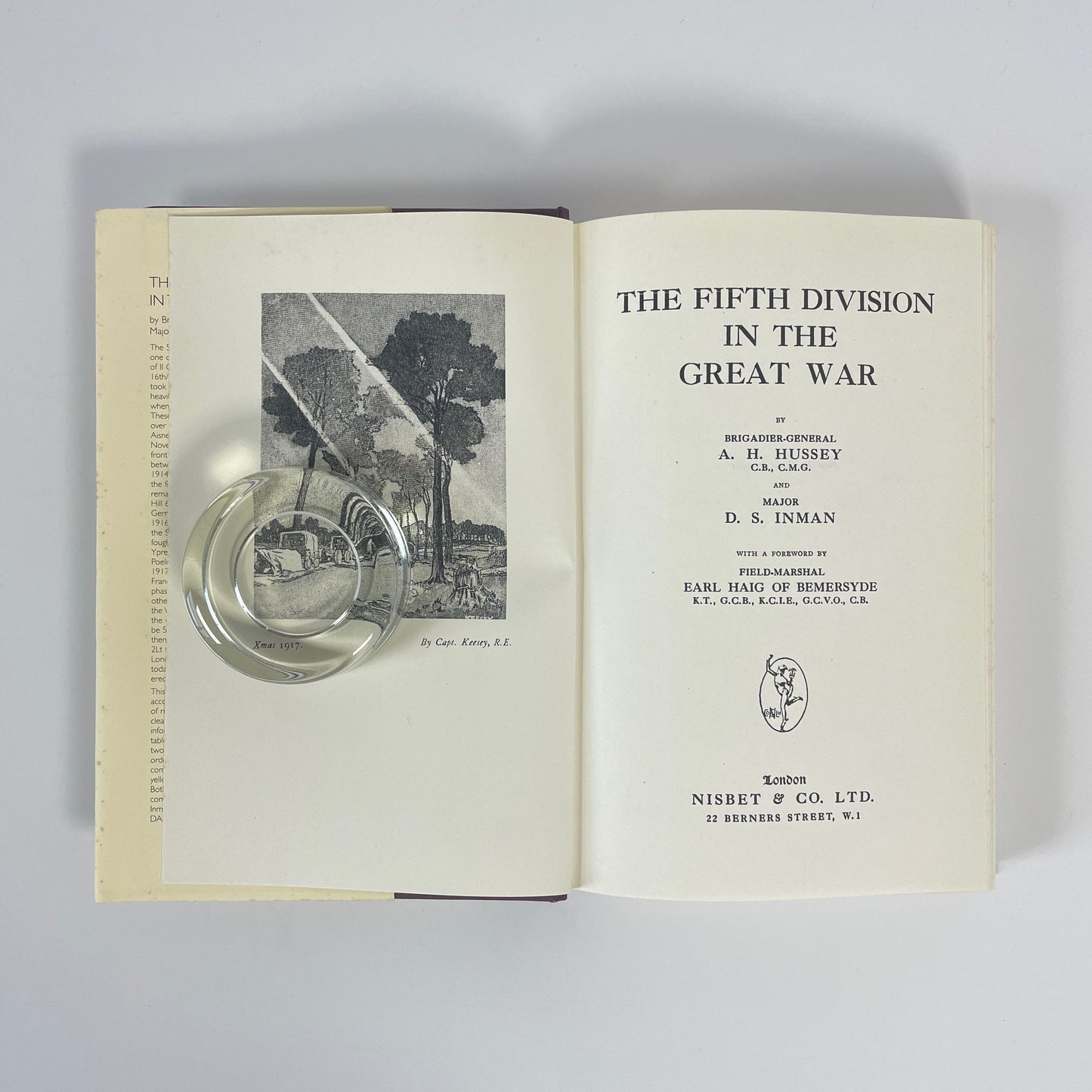 The Fifth Division In The Great War; Hussey, Brigadier-General A H; Inman, Major D S