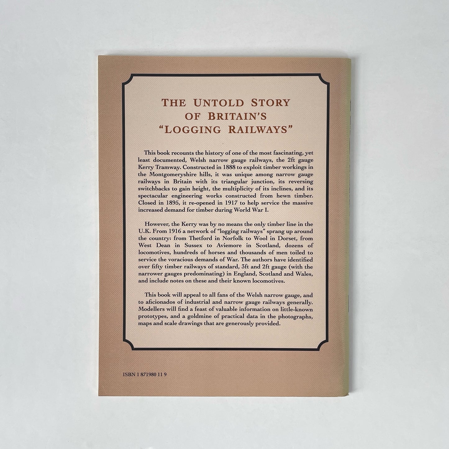 The Kerry Tramway And Other Timber Light Railways; Cox, David; Krupa, Christopher