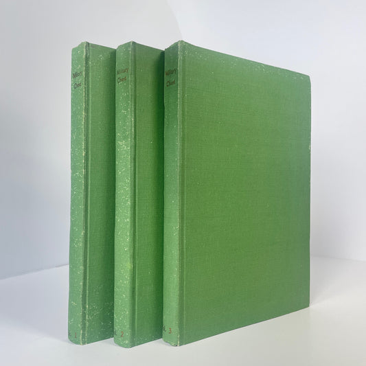 The Military Chest, Volumes 1-5 (24 issues in total) bound in three volumes; Perkins, Roger