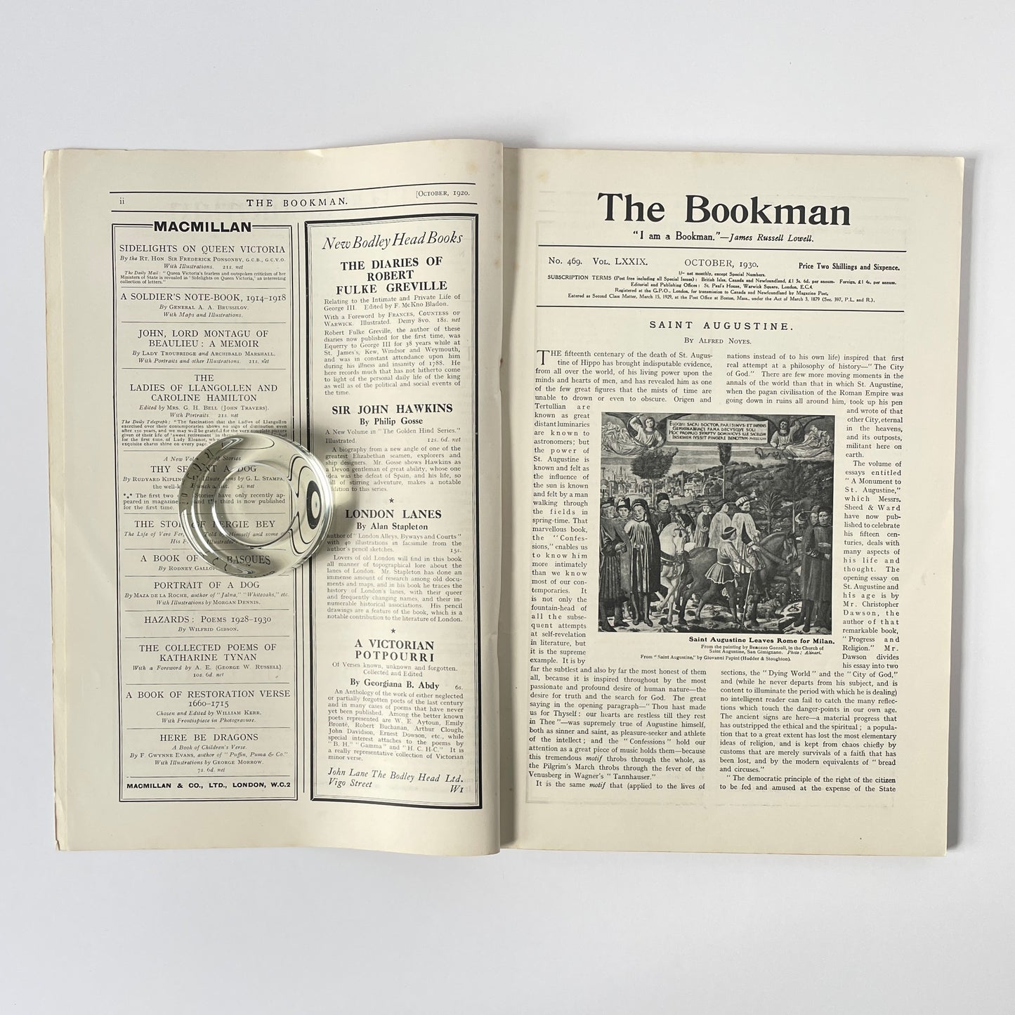 The October Bookman Special Autumn Number 1930