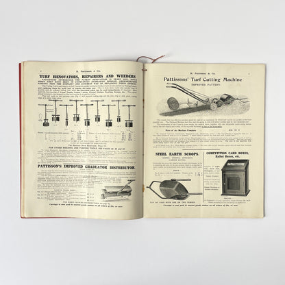 The Pattisson Golf Patents, Catalogue Of Equipment; Pattisson & Co