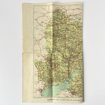 The RAC No 15 County Road Map & Gazetteer Gloucestershire, Monmouth & Hereford