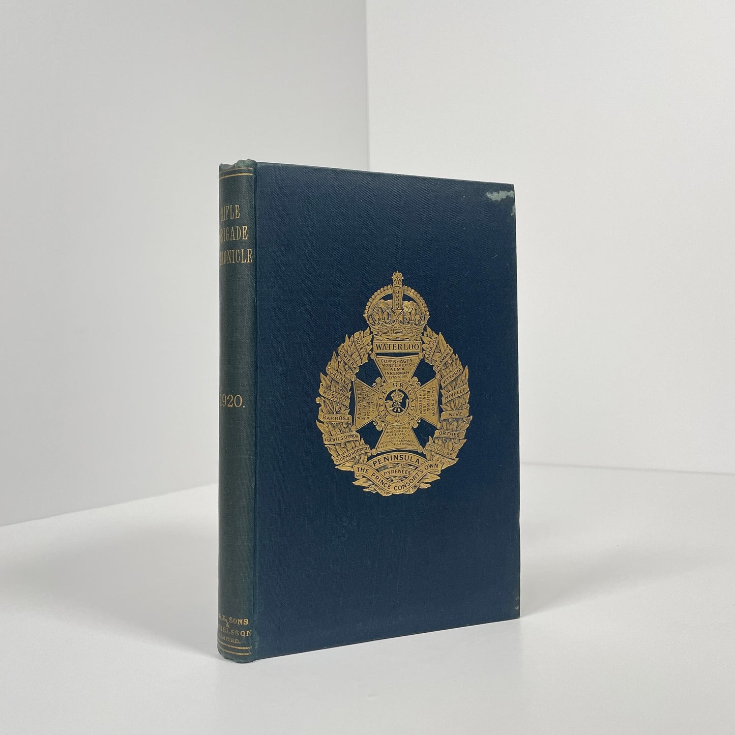 The Rifle Brigade Chronicle For 1920 (Thirty-First Year); Verner, Colonel Willoughby