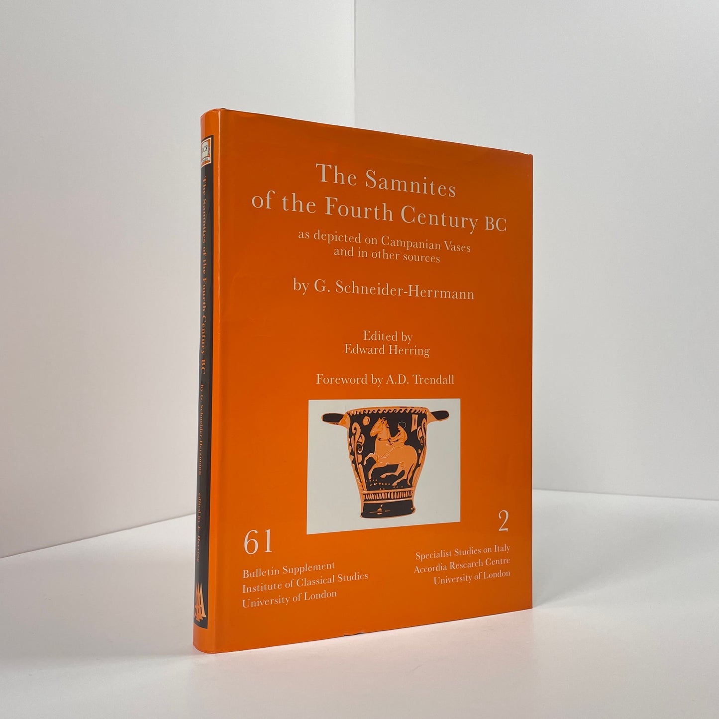 The Samnites Of The Fourth Century BC As Depicted On Campanian Vases And In Other Sources; Schneider-Herrmann, G