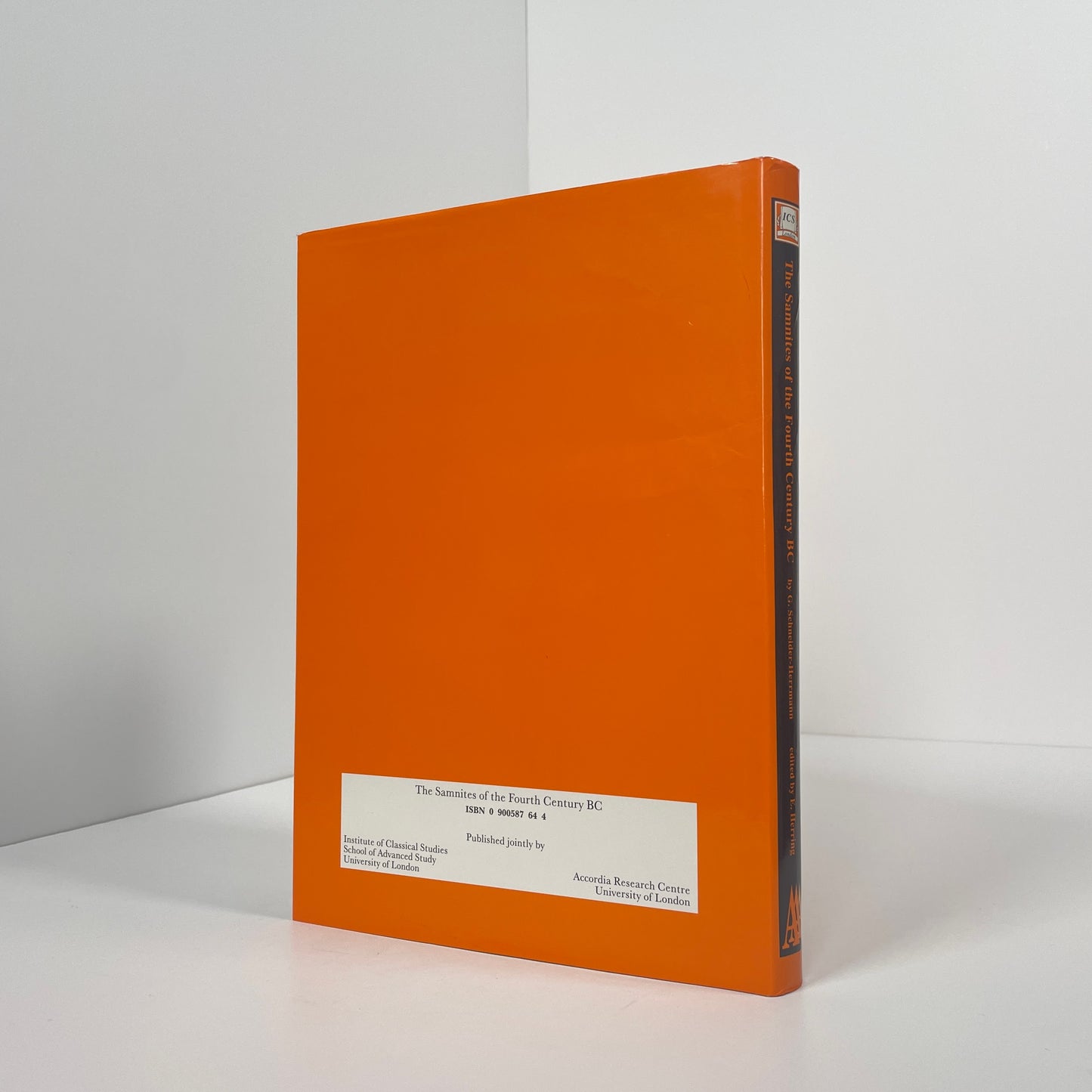 The Samnites Of The Fourth Century BC As Depicted On Campanian Vases And In Other Sources; Schneider-Herrmann, G