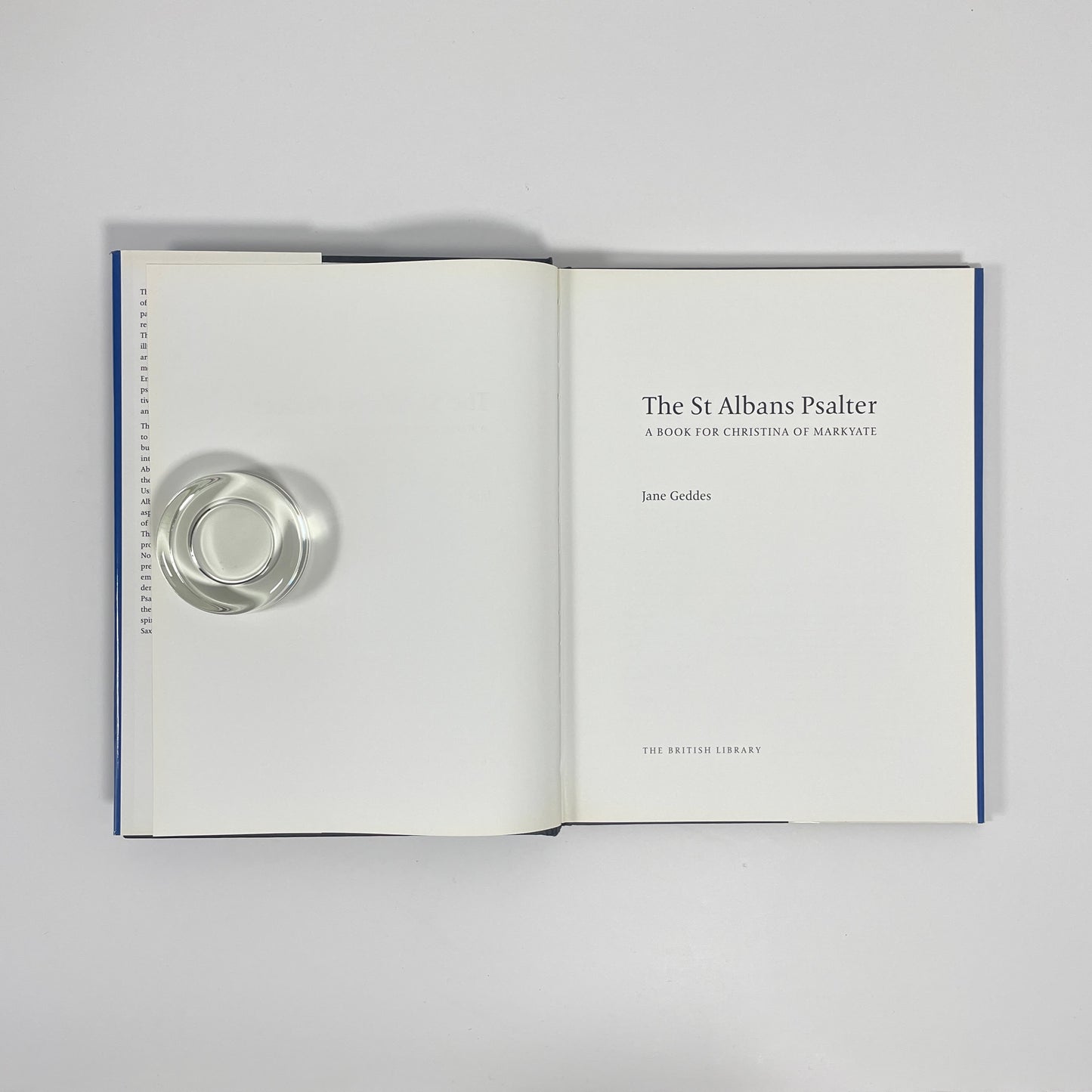 The St Albans Psalter, A Book For Christina Of Markyate; Geddes, Jane