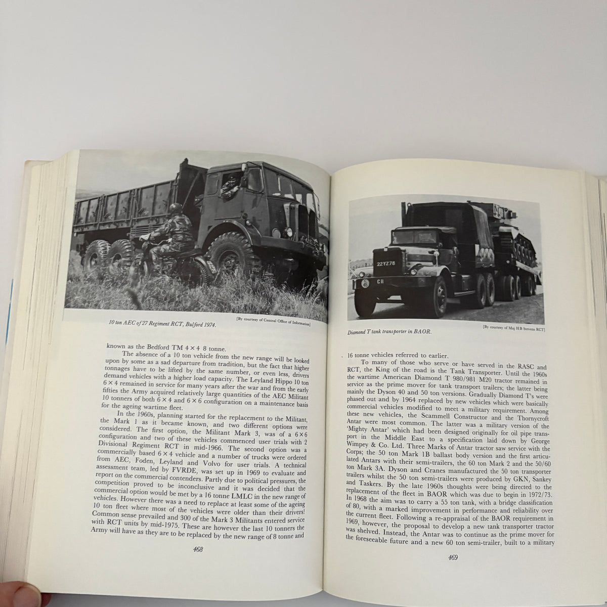 The Story Of The RASC And RCT 1945 - 1982; Sutton OBE, Editor in Chief Brigadier D.J.