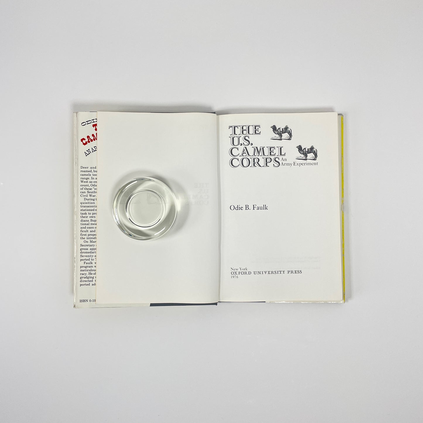 The U.S. Camel Corps, An Army Experiment; Faulk, Odie B