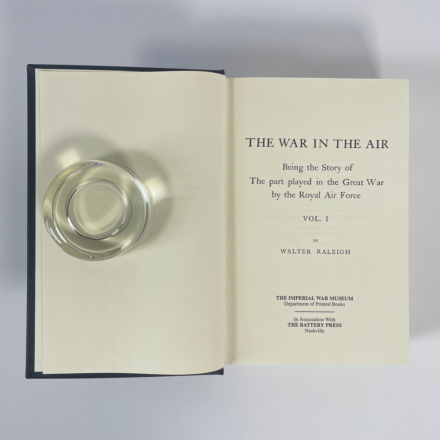 The War In The Air Seven Volumes, Including Appendices; Raleigh, Walter; Jones, H A