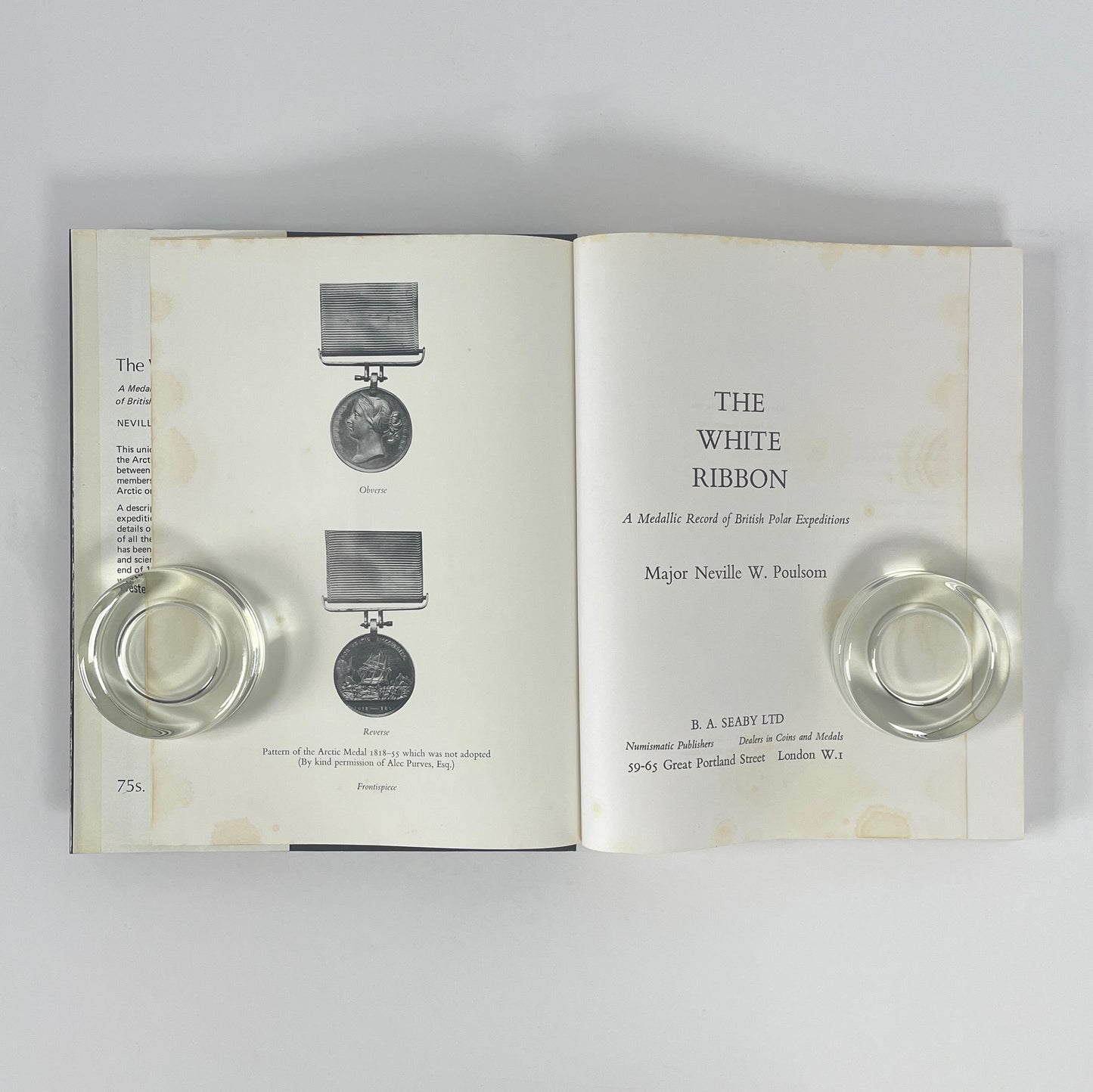 The White Ribbon, A Medallic Record Of British Polar Exploration; Poulsom, Neville