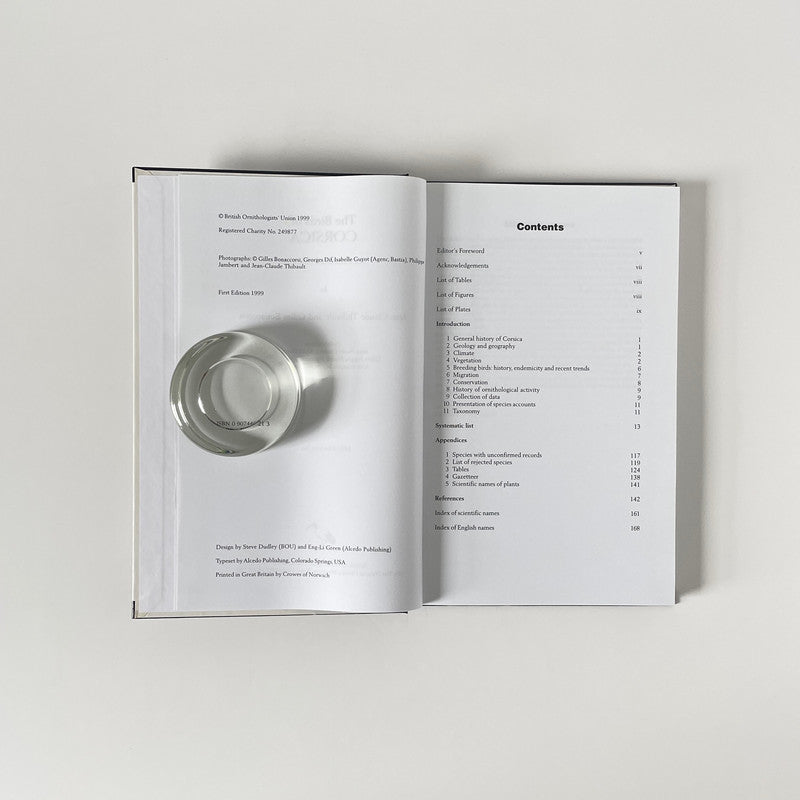 The Birds Of Corsica; Thibault, Jean-Claude; Bonaccorsi, Gilles
