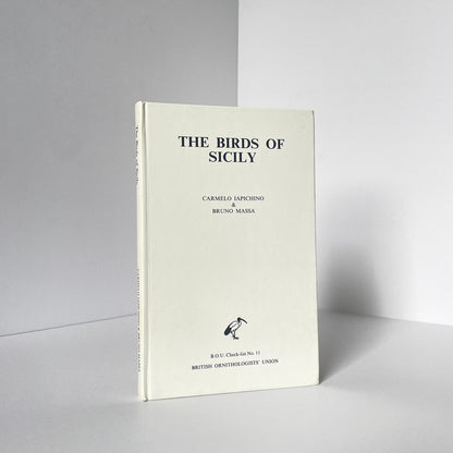 The Birds Of Sicily; Iapichino, Carmelo.; Massa, Bruno, Hardcover, Book