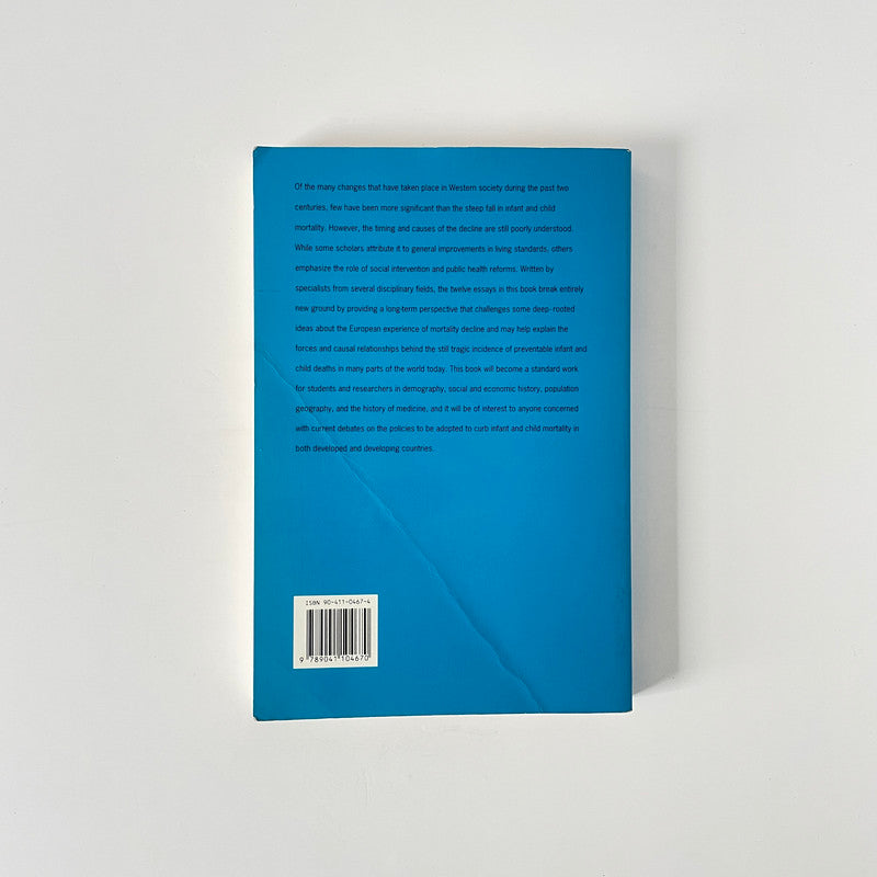 The Decline Of Infant And Child Mortality; Corsini, Carlo A; Viazzo, Pier Paolo